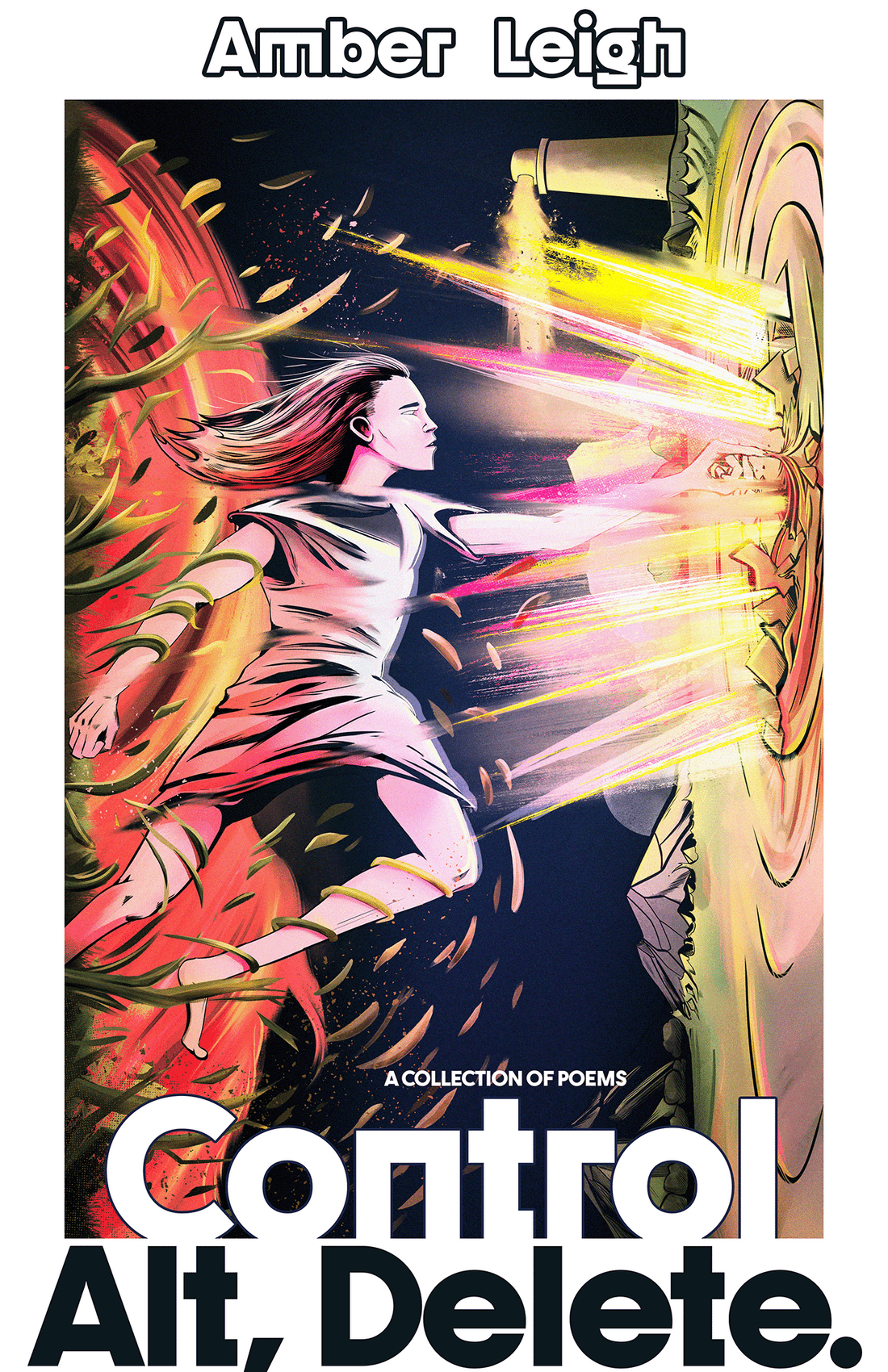 BOOK COVER ILLUSTRATION & GRAPHIC DESIGN: CONTROL, ALT, DELETE